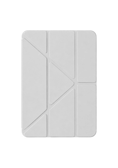 Apple Uyumlu İpad 2025 10.9 10.nesil A16 Mera Kalemlikli Tablet Kılıfı - Gri Kılıf