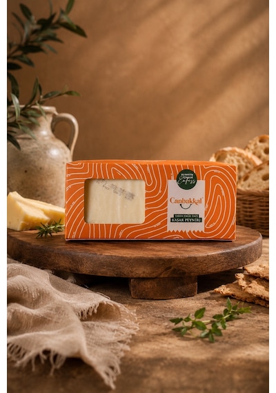 CanbakkalYarım Yağlı Taze Kaşar Peyniri 1 KG Katkısız ve Doğal Lezzet