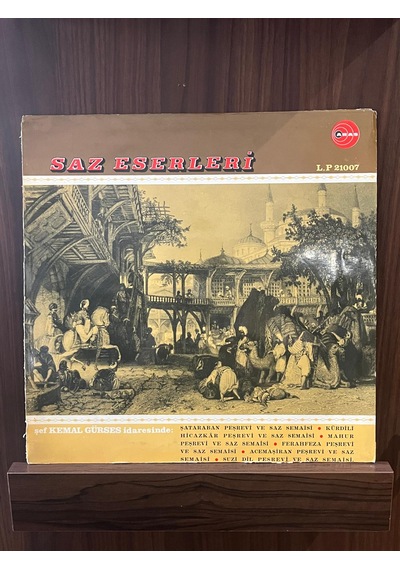 Kemal Gürses - Saz Eserleri, Lp Türk Sanat Müziği