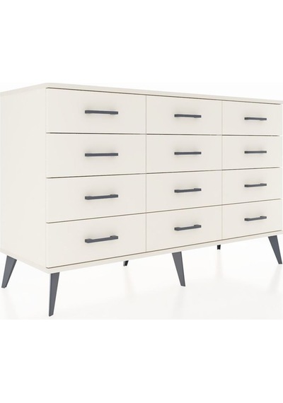 Hyperion Konsol 12 Çekmeceli 132x44x83 Aytaşı-antrasit/aytaşı Antrasit/aytaşı Hyperion Konsol 12 Çekmeceli 132x44x83 Aytaşı-antrasit/aytaşı Antrasit/aytaşı