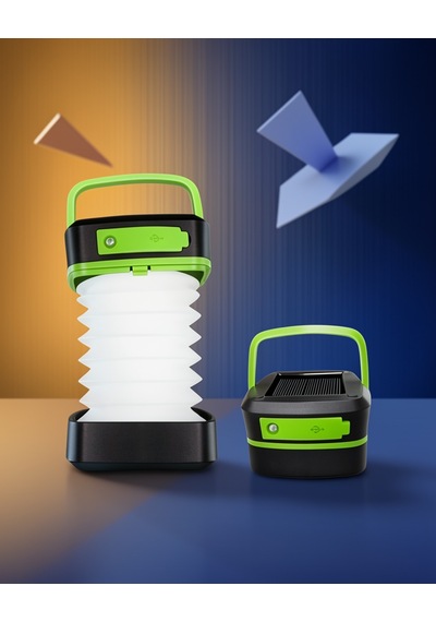 Katlanabilir Solar Led Kamp Feneri 1200 Mah