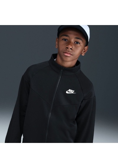 Nike K Nsw Df Tracksuıt Pk Fz Siyah Erkek Çocuk Eşofman Takımı Hq9315-010
