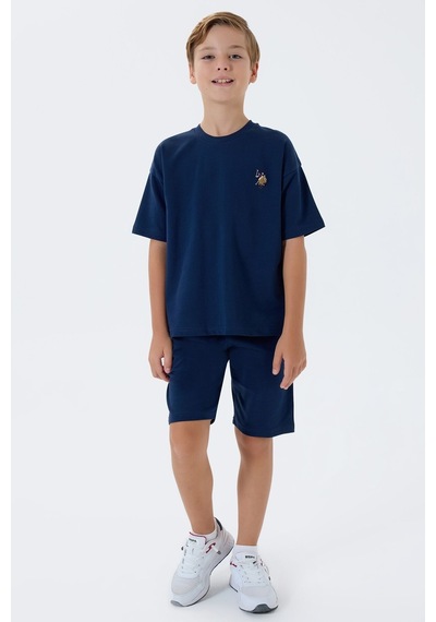 U.s. Polo Assn. Erkek Çocuk Lacivert Bermuda Takım 5274-49824 Lacivert