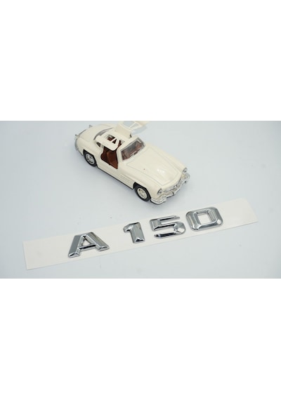A 150 Bagaj Krom Metal 3M 3D Yazı Logo