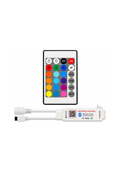 Rgb Şerit Led Kontrol Cihazı 5-24v Tuya Destekli Bluetooth Modülü
