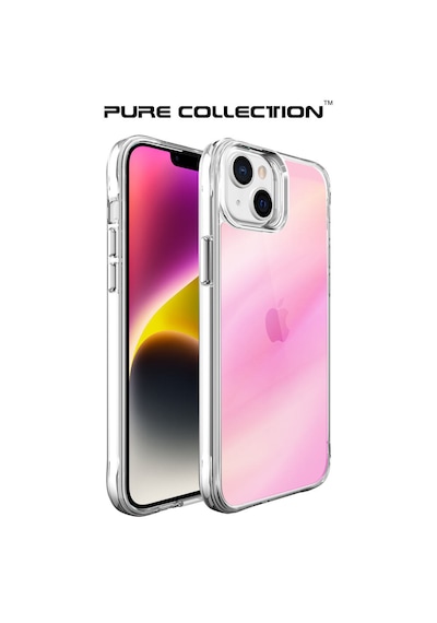Bix iPhone Uyumlu 13 / 14 Pure Rainbow Renk Geçişli Şeffaf Kılıf Çizilmeye Dayanıklı Darbe Emici Parmak İzi Önleyici Pembe Bix iPhone Uyumlu 13 / 14 Pure Rainbow Renk Geçişli Şeffaf Kılıf Çizilmeye Dayanıklı Darbe Emici Parmak İzi Önleyici Pembe