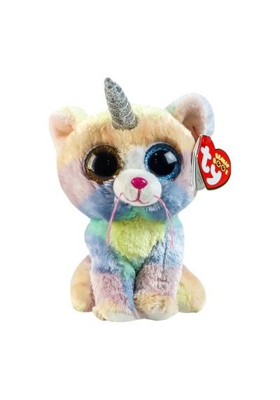 Ty Beanie Boos Boynuzlu Kedi Peluş Heather 15    Cm