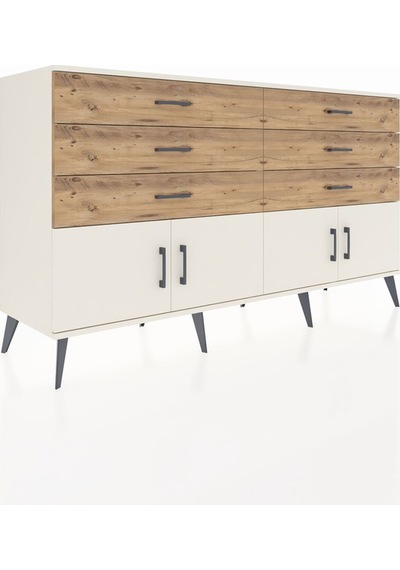 Hyperion Konsol 2 Raflı 6 Çekmeceli 4 Kapaklı 176x44x99 Aytaşı-ay Aytaşı-aytaşı/çam Hyperion Konsol 2 Raflı 6 Çekmeceli 4 Kapaklı 176x44x99 Aytaşı-ay Aytaşı-aytaşı/çam