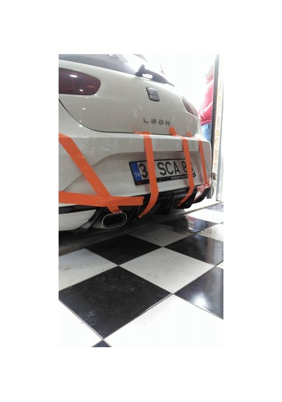Seat Leon Mk2 Difüzör Makyajlı (Plastik)