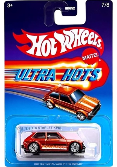 Ultra Hots Tekli Arabalar Hdg52-91 Toyota Starlet Kp61 Jby66