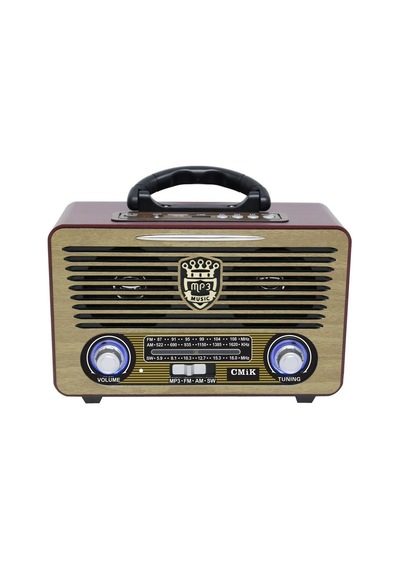 Torima M-115BT Kumandalı Nostaljik Radyolu Bluetooth Hoparlör