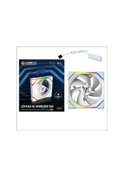 Lian Li Unı Fan Sl Wıreless 1x120mm Beyaz Kasa Fanı