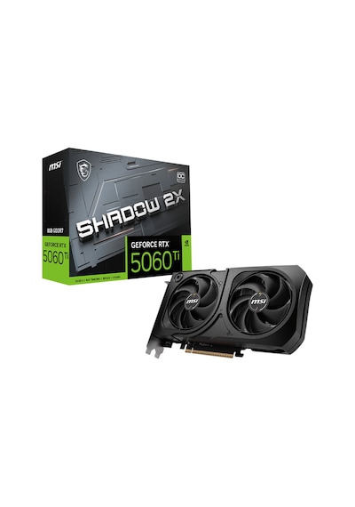 Msi Rtx 5060 Tı 8g Shadow 2x Oc Plus 8 Gb Gddr7 Geforce Rtx 5060 Tı Shadow 2x Oc 128bit Nvıdıa Ekran Kartı