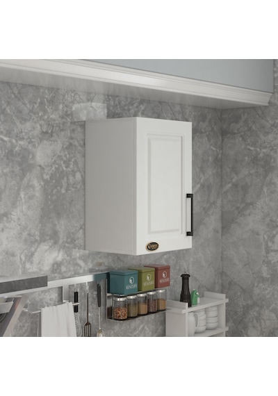 Kenzlife Hazır Mutfak Dolabı Bamya90 Byz Mod1 90 040 32 Mebran Kapak Suntalam Gövde Beyaz Kenzlife Hazır Mutfak Dolabı Bamya90 Byz Mod1 90 040 32 Mebran Kapak Suntalam Gövde Beyaz