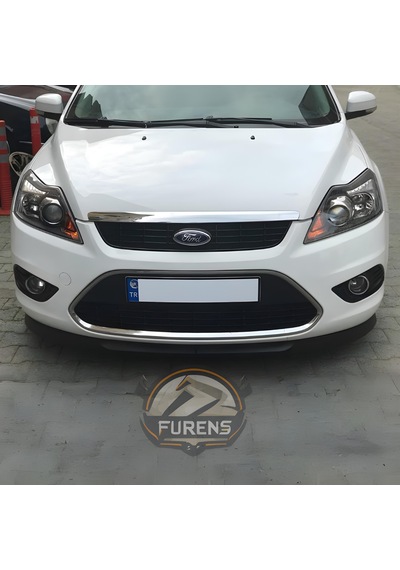 Ford Focus 2,5 2008-2011 Uyumlu H Lip Esnek Ön Lip 2 Parça Karlık Ön Ek Tampon Altı Dill