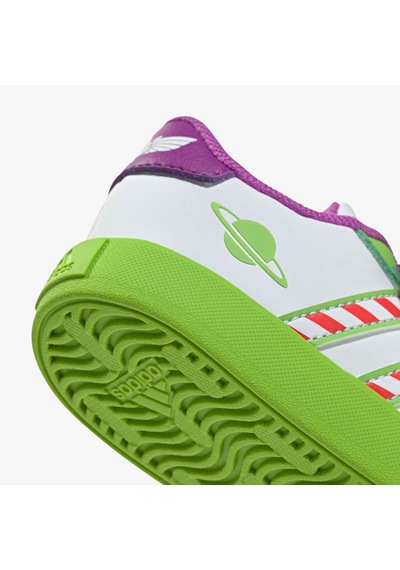 Adidas Vl Court Buzz Comfort Çocuk Beyaz Spor Ayakkabı Jq4386 Çok Renkli