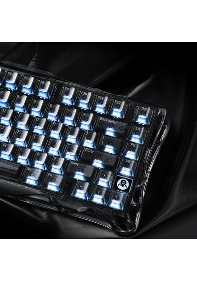 Gravastar Mercury V75 Lite Manyetik Switch Gaming Klavye, Kablolu, İngilizce Q, Onyx Crystal