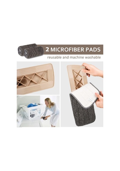 Sprey Microfiber Bezli Deterjan Hazneli Paspas