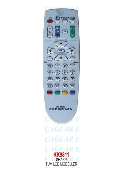 Sharp Lcd Tv Kumandası Rm-717g