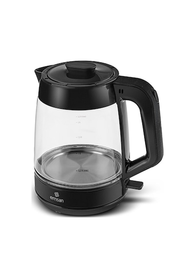 Emsan Glass Tea XL 1900 W 2 in 1 Cam Çay Makinesi ve Kettle
