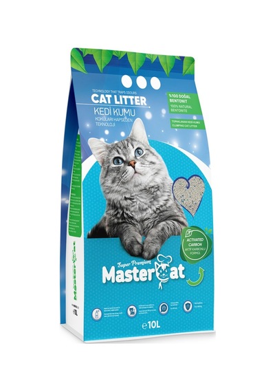 Aktif Karbonlu Hypoallergenic Topaklanan Kedi Kumu 10l X 2 Adet