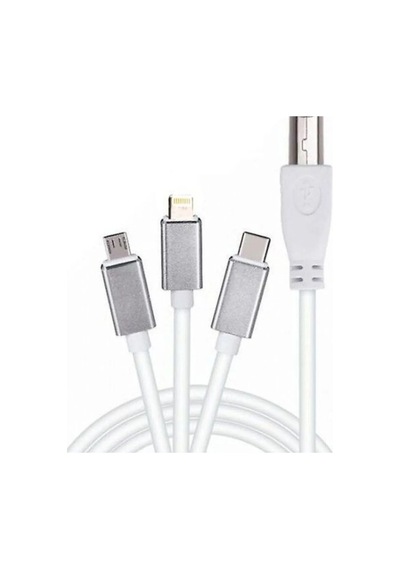 Type C 3 İn 1 Yazıcı Kablosu