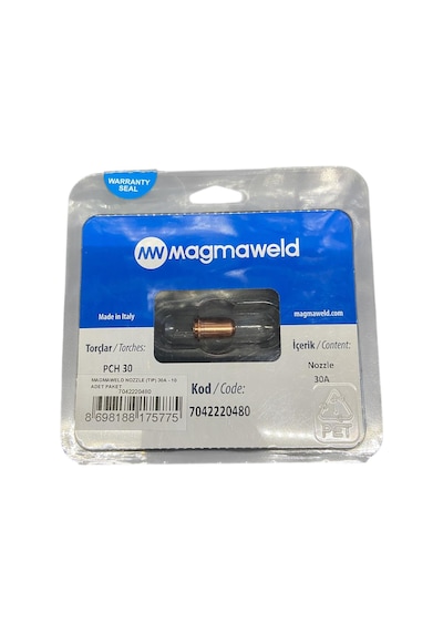Magmaweld Minicut Nozzle Tıp 30a Plazma Sarf Malzeme - 1 Adet