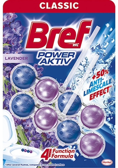 Bref Power Aktiv Wc Temizleyici Blok 2'li Lavanta