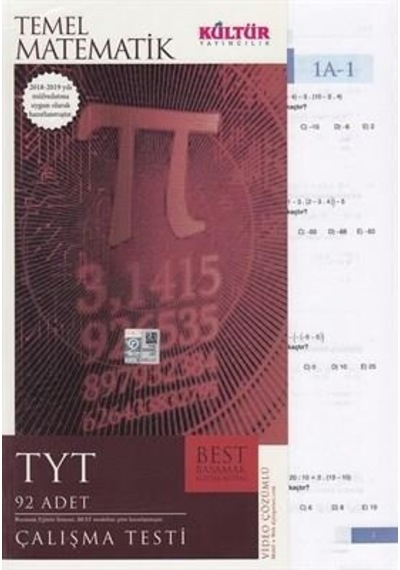 Tyt Temel Matematik Yaprak Test - Kültür Yayıncılık