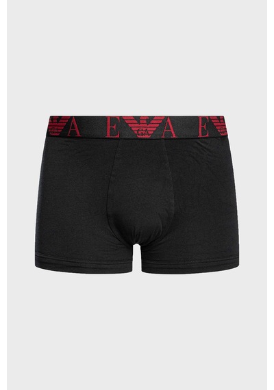 Emporio Armani Logolu 3 Pack Boxer Erkek Boxer Em000259 Af25018 Mc215 Siyah