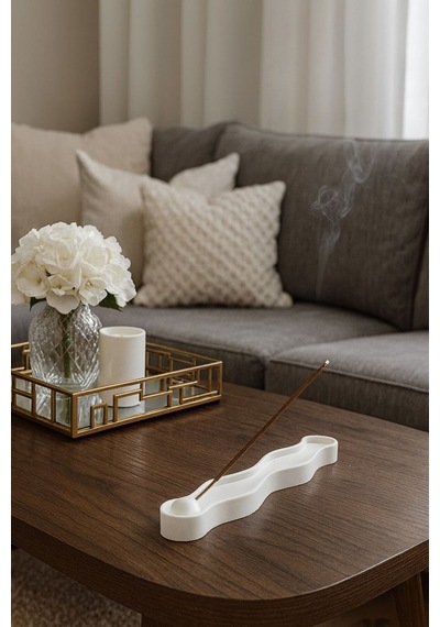 Taş Tozu Dekoratif Tütsülük Minimal & Estetik Tasarım