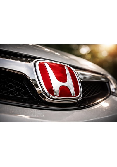 Honda Civic Fd6 2006-2012 Model Uyumlu Ön Kırmızı Logo Oem Kalite