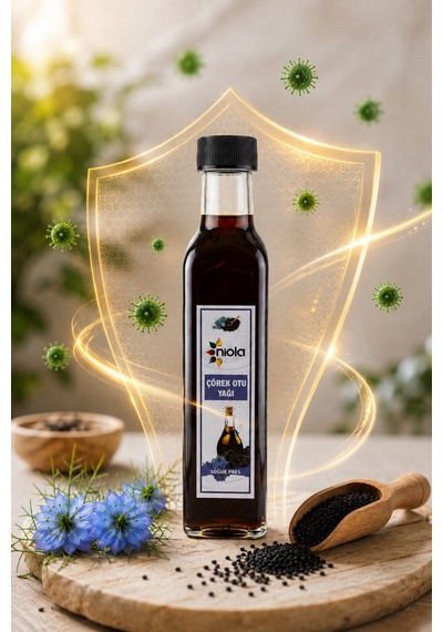 Soğuk Sıkım Çörek Otu Yağı 250 Ml - Çörekotu Tohumu Yağı - 925252752