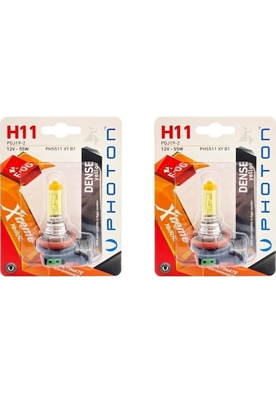 H11 Xtreme Yellow Limon Sarısı Far Ampülü Takımı 2 Adet