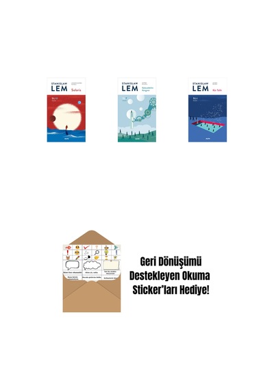 Solaris - Sl10 Ciltli + Gelecekbilim Kongresi Sl7 + Kör Talih Sl6 + Okuma Sticker'ları