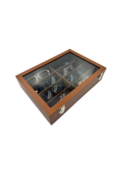 Richbox 8'li Gözlük Kutusu TABA
