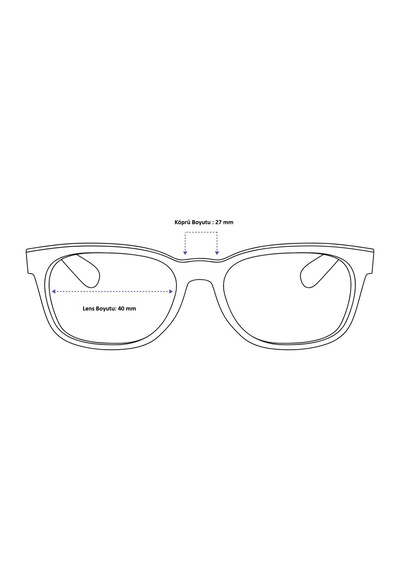Burberry Kids Unisex Sunglasses 40 27 125 Çocuk Unisex Güneş Gözlüğü Mavi