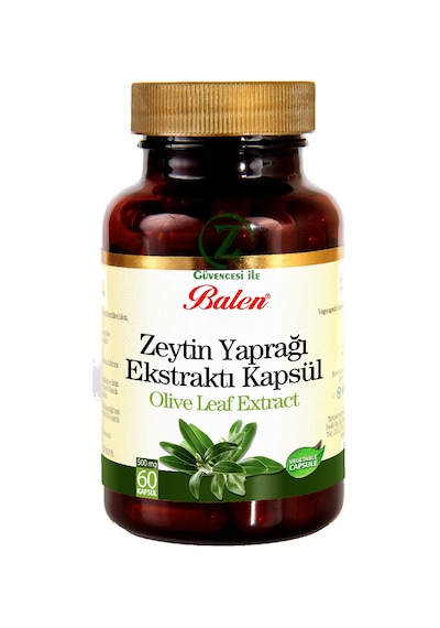 Balen Zeytin Yaprağı Ekstrakt Olive Leaf 60 Kapsül X 620 Mg