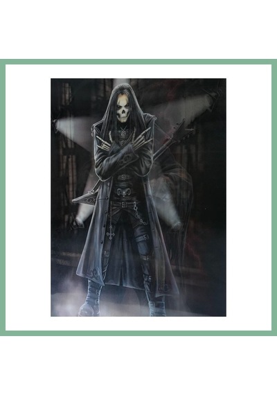Bşkvirgo 3 Boyutlu Resim 3 Farklı Resim Değişenli Kuru Kafa Tablosu 30x40 Cm Bsk2026