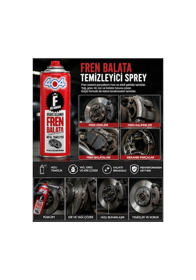 F1 Fren Balata Spreyi 500ml 5'li