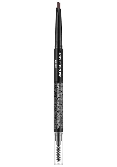 Flormar Triple Brow Kaş Pudrası ve Fırça İçeren Kaş Kalemi 002 Auburn