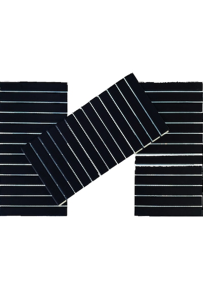 Armada Çini 15x30 Kitkat Siyah Çini Seramik