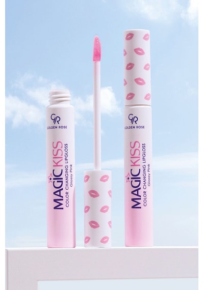 Golden Rose Magic Kiss Color Changing Lipgloss Pink