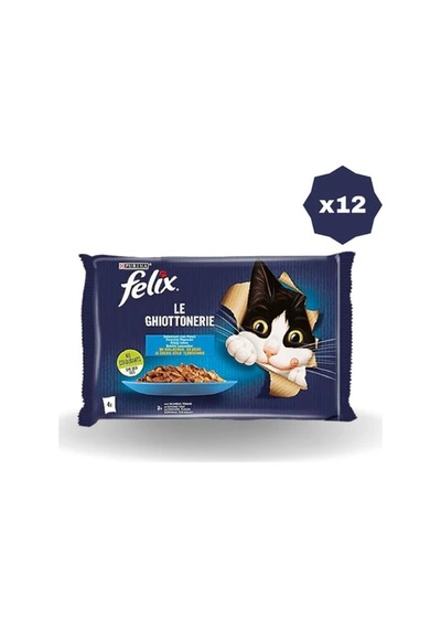 Felix Somonlu Ekonomik Paket 4x85gr - 12 Adet