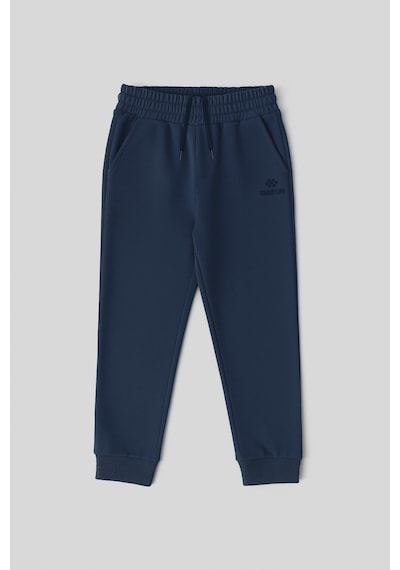 Tommylife İndigo Standart Fit Manşetli İnce Erkek Çocuk Eşofman Alt - 11062 Indigo