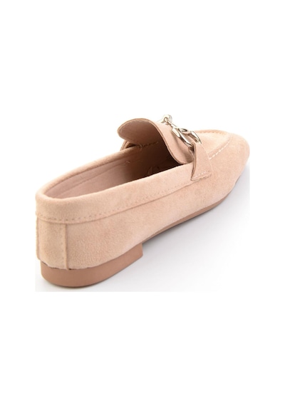 Nude Kadın Loafer Ayakkabı K01360060072 Ten Rengi