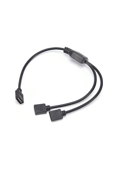 Rgb Şerit Led Çoklayıcı Splitter 4374P Tek Kumanda 2 Çıkış Ekleme