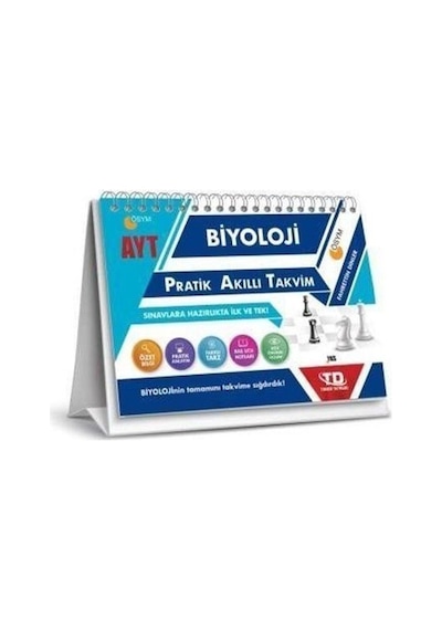 YKS AYT Pratik Akıllı Takvim Biyoloji / Kolektif