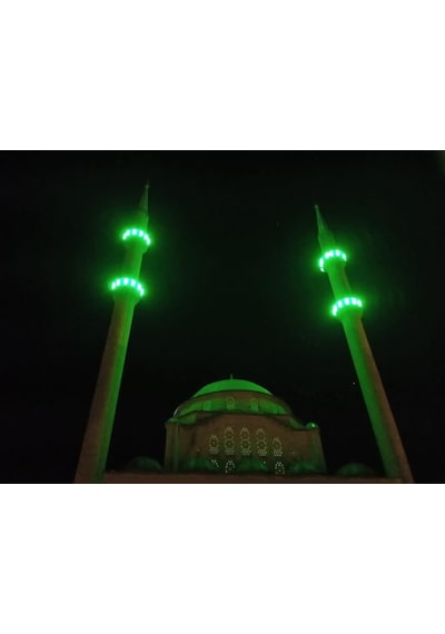 Cami Minare Led Aydinlatma Polikarbon Tüp Led Floresan armatür