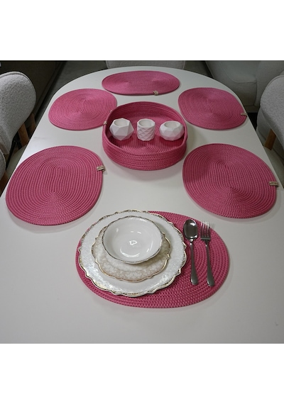 Zengin Design Home Zdh-627 Yuvarlak Supla Pembe
